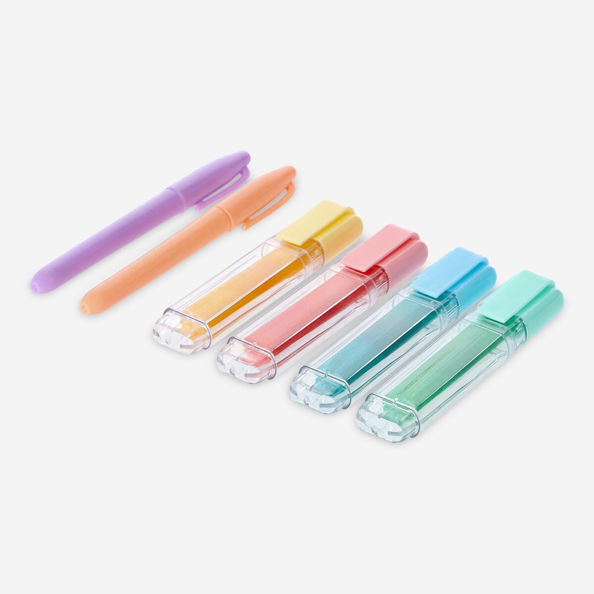 Highlighters. 6 pcs Office Flying Tiger Copenhagen 