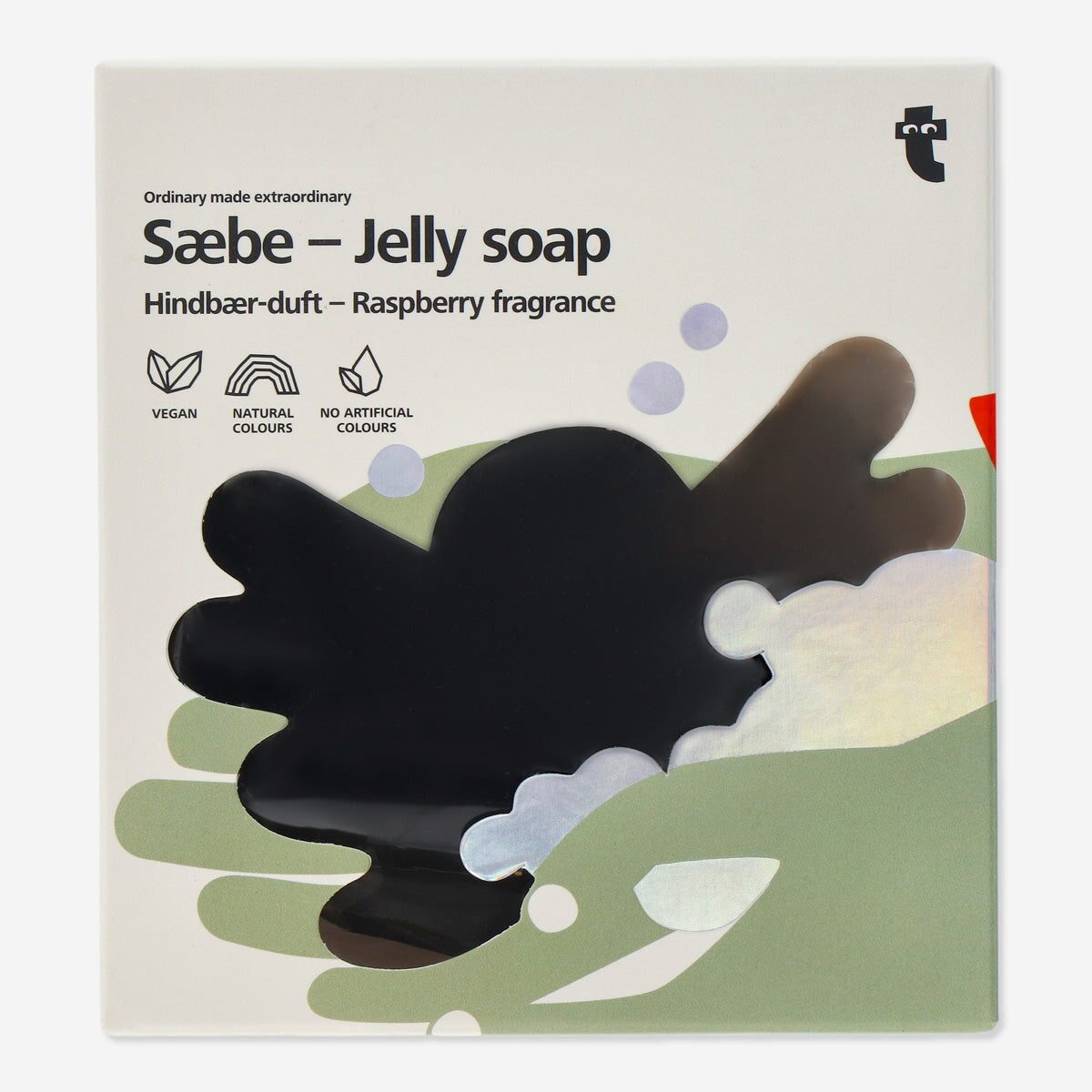 Jelly soap. Raspberry fragrance Personal care Flying Tiger Copenhagen 