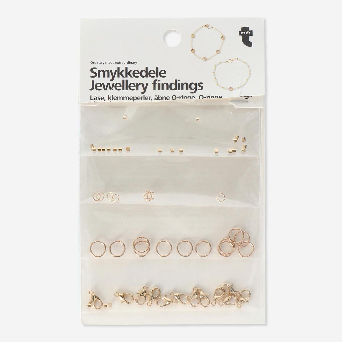 Jewellery findings. For necklaces and bracelets Hobby Flying Tiger Copenhagen 