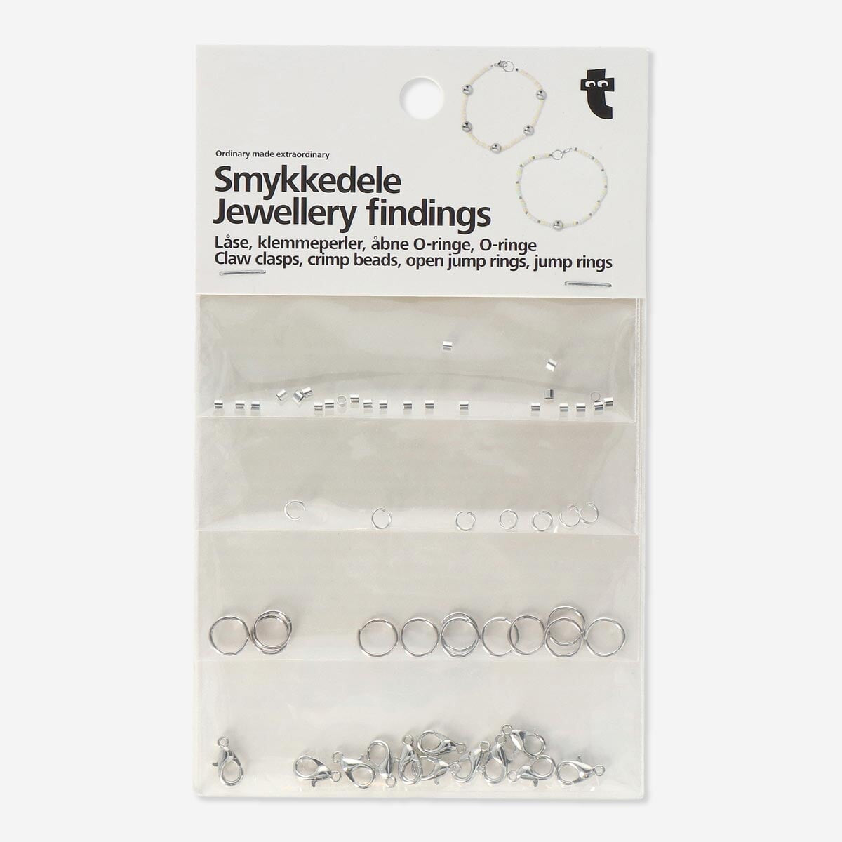 Jewellery findings. For necklaces and bracelets Flying