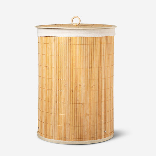 Laundry basket. Bamboo