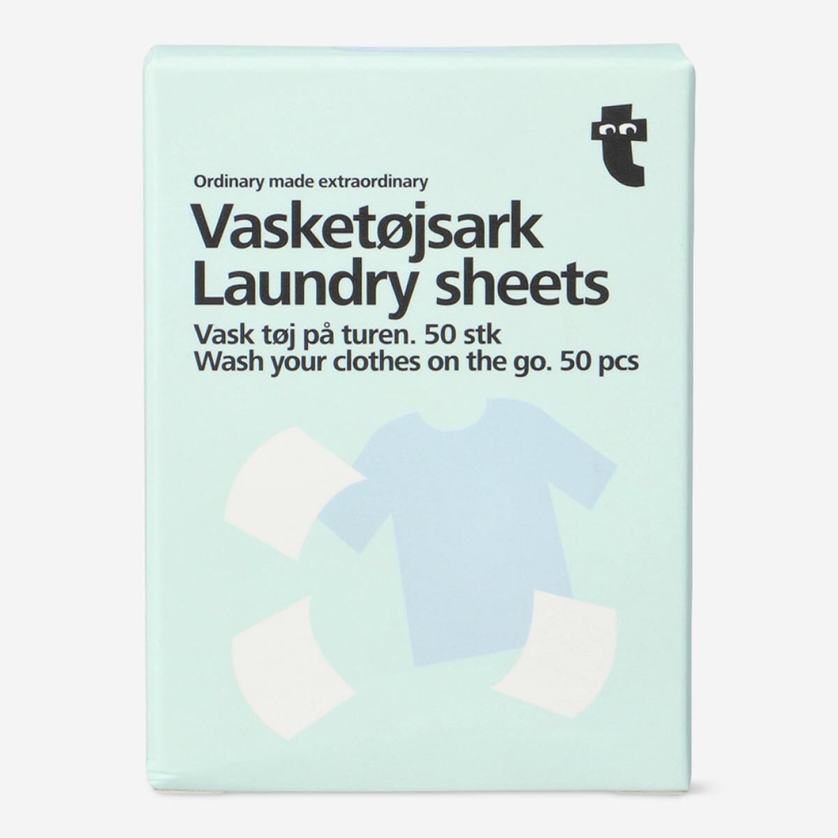 Laundry sheets. 50 pcs Personal care Flying Tiger Copenhagen 