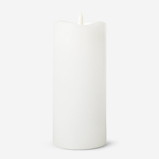 LED pillar candle. 17 cm