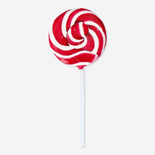 Lollipop. Raspberry flavour