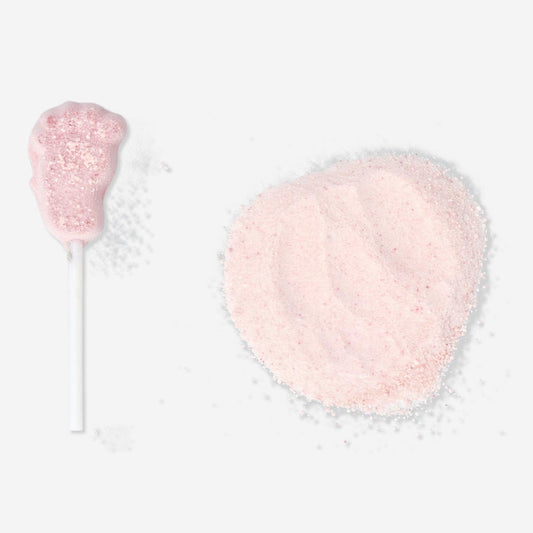 Lollipop med surt pulver