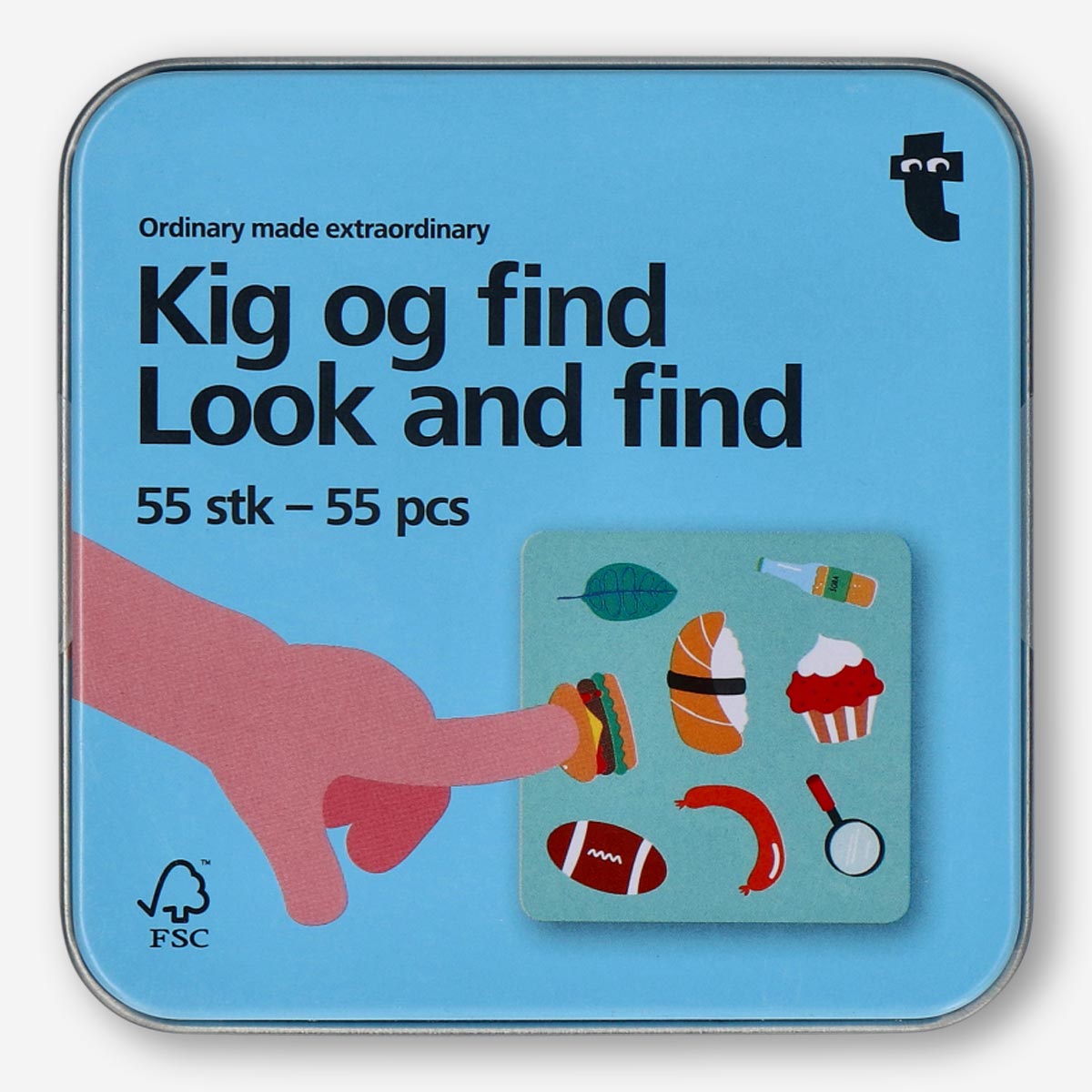 Look and Find Game Flying Tiger Copenhagen 