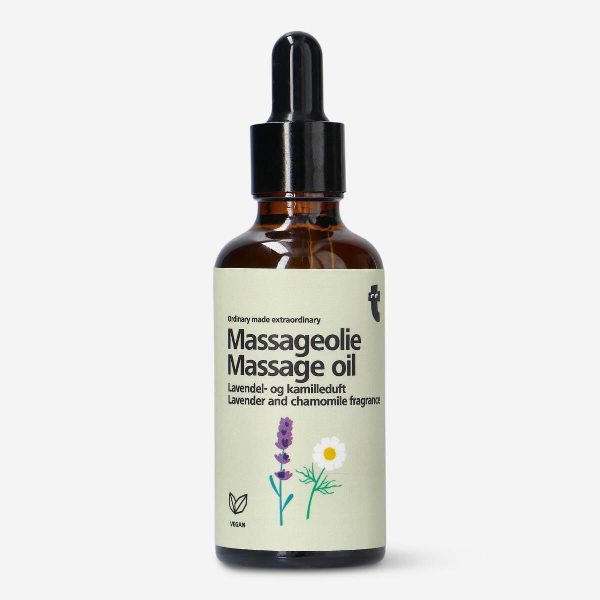 Massage oil. Lavender and chamomile fragrance Personal care Flying Tiger Copenhagen 