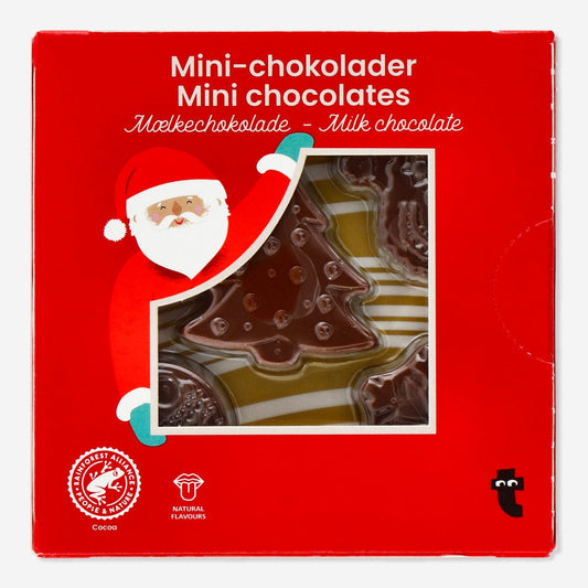 Mini milk chocolates