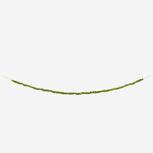 Grinalda de azevinho. 200 cm