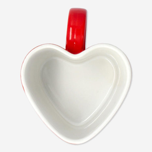 Heart mug. 330 ml
