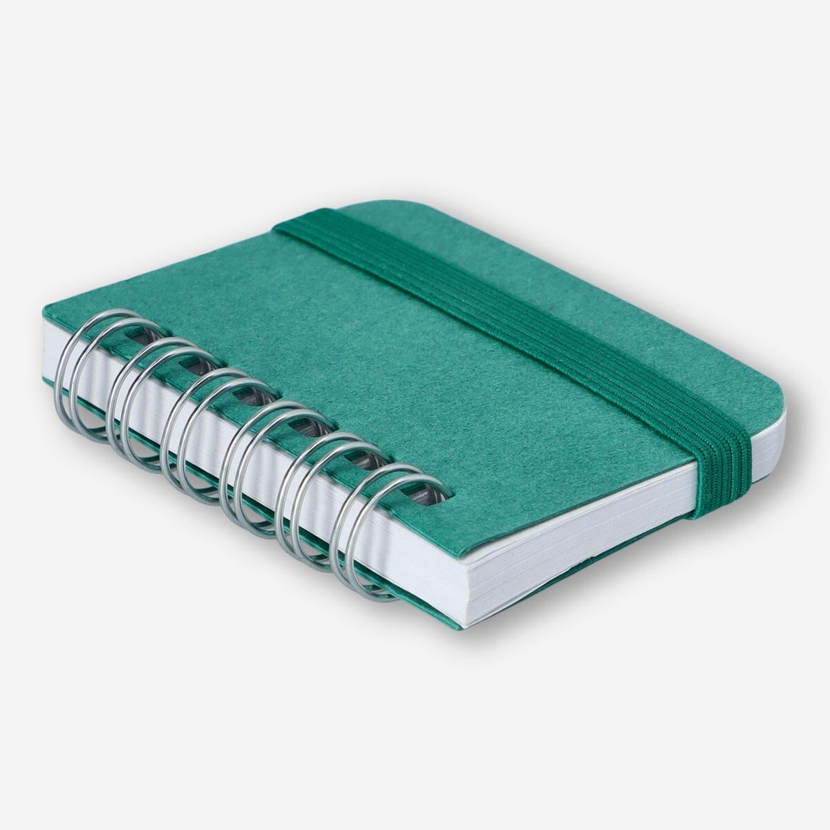 Green Mini Notebook with Elastic Closure | Perfect for Notes | Flying ...