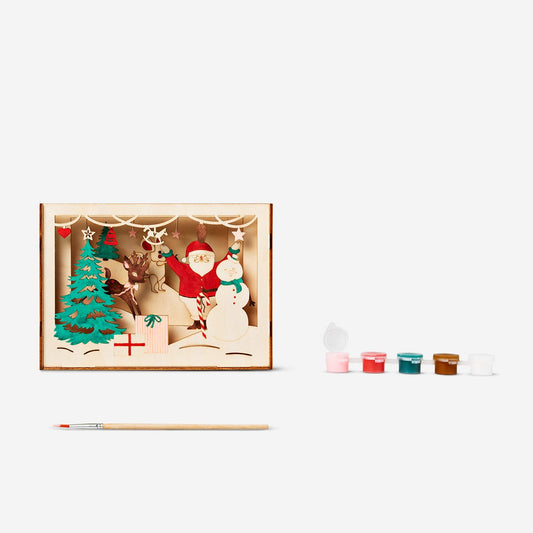 Paint-your-own Christmas decoration