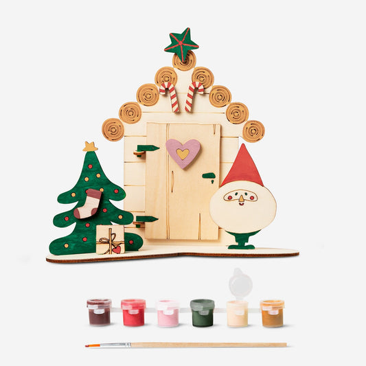 Paint-your-own Christmas decoration