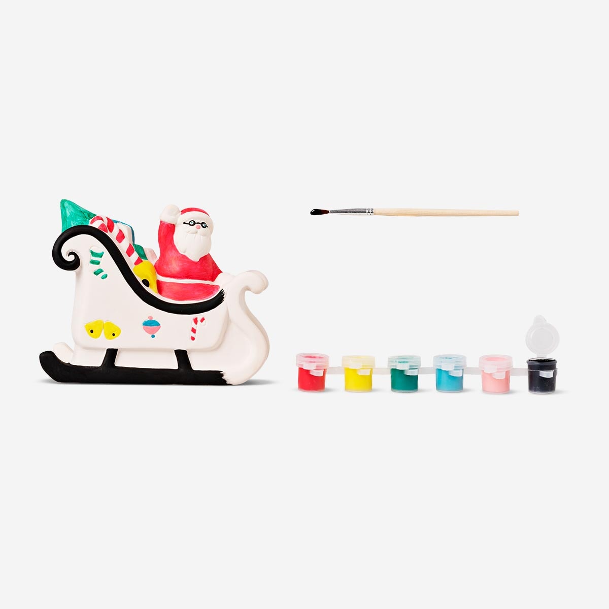 Paint-your-own Santa's sleigh Hobby Flying Tiger Copenhagen 