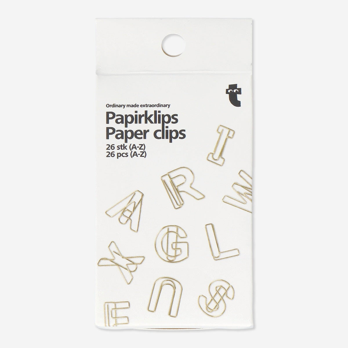 Paper clips. 26 pcs Office Flying Tiger Copenhagen 