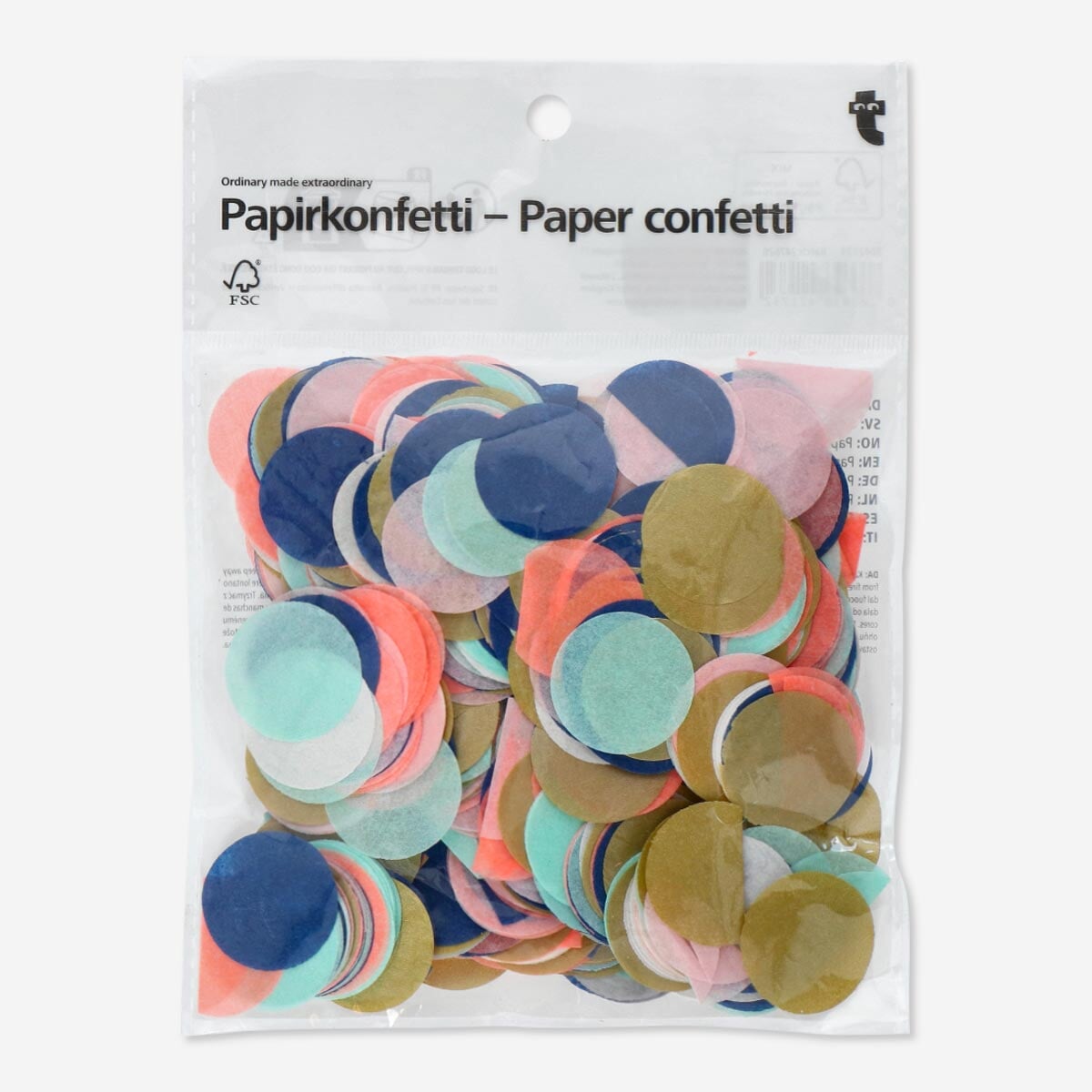 Paper confetti Party Flying Tiger Copenhagen 