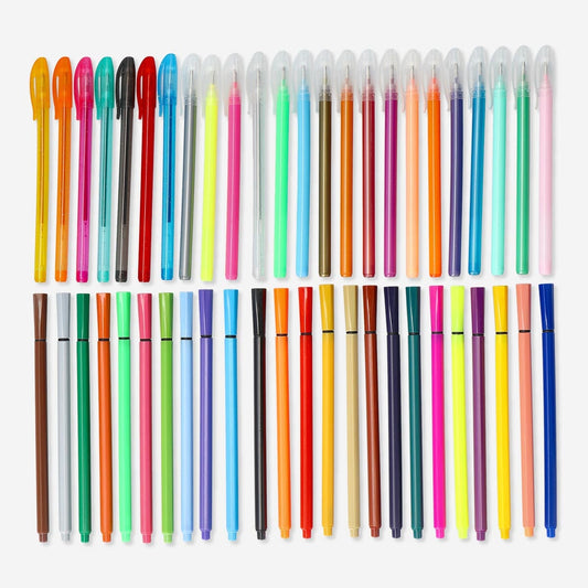 Set de stilouri. 48 de bucăți