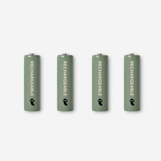 Uppladdningsbara batterier. AA