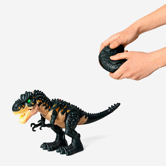Remote-controlled dinosaur