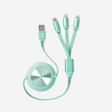 Retractable charging cable. Charge 3 units at once Media Flying Tiger Copenhagen 
