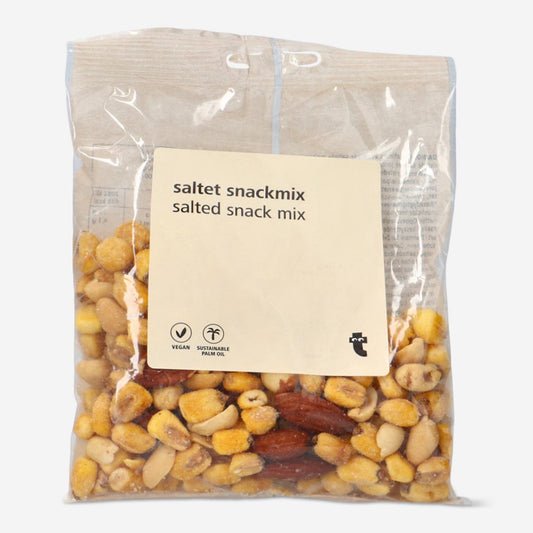 Salted snack mix
