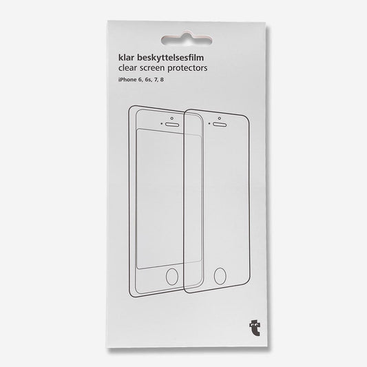 Pellicola protettiva trasparente. iPhone