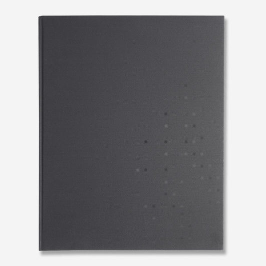Stor sort skitsebog med hårdt omslag - 100 sider