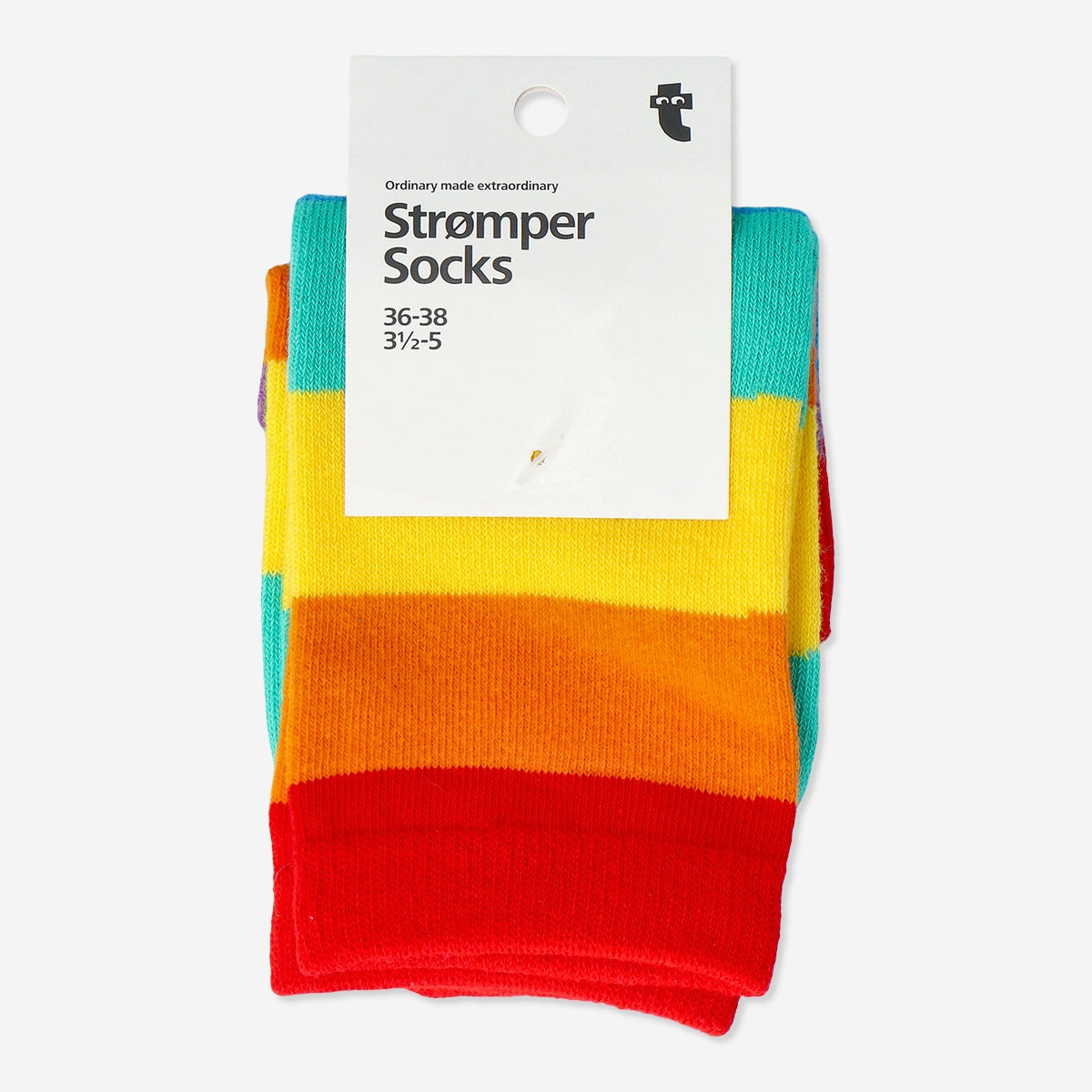 Calzini colorati arcobaleno taglia 39-41 | Regali divertenti per tutti | Flying Tiger Copenhagen Calzini colorati arcobaleno taglia 39-41 | Regali divertenti per tutti | Flying Tiger Copenhagen