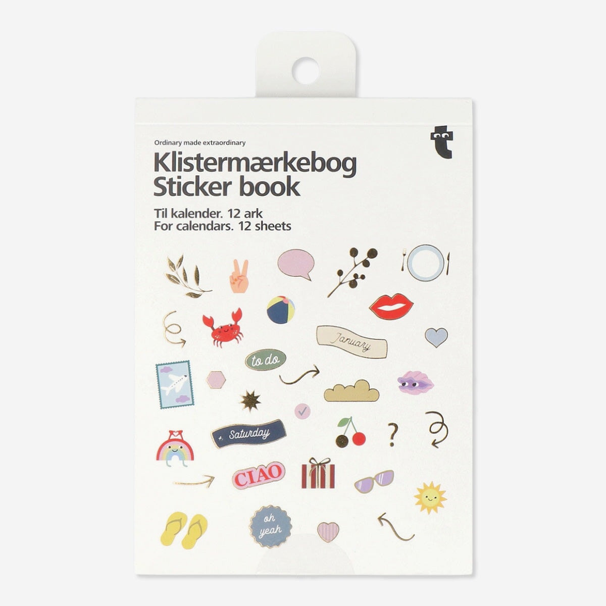 Sticker book. For calendar Office Flying Tiger Copenhagen 