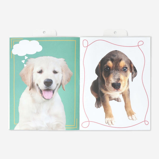 Sticker book. Pets