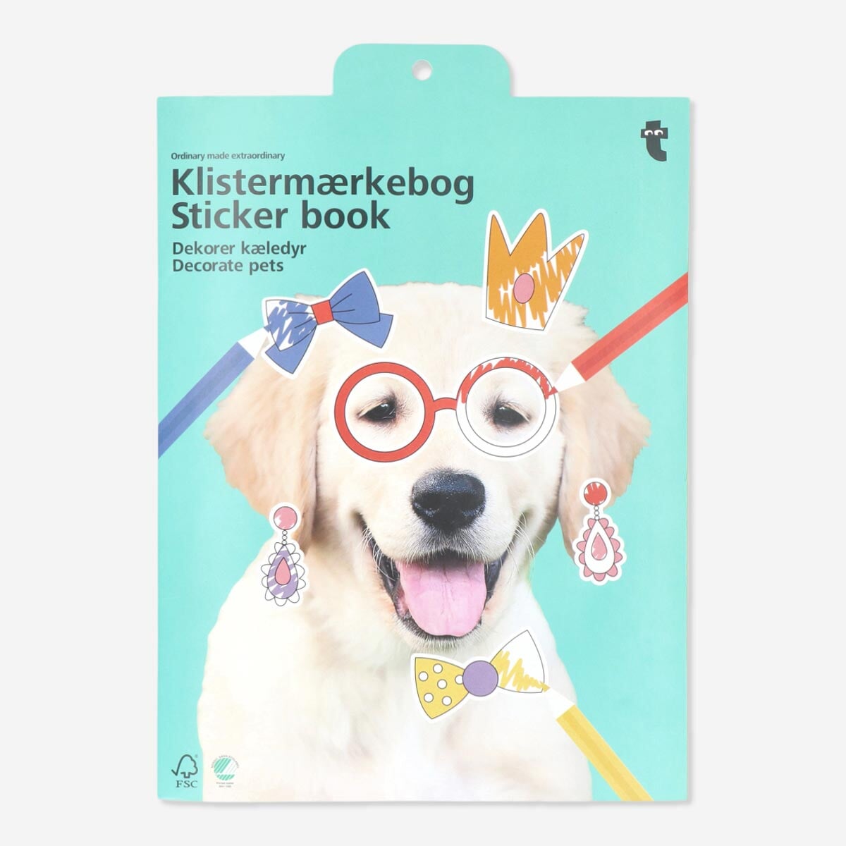 Target Dog Sticker Book Sticker Book Pets – Creative Fun with 75 Colourful Stickers – Flying ...