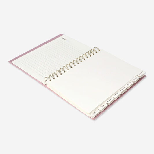 Study planner. With weekly diary