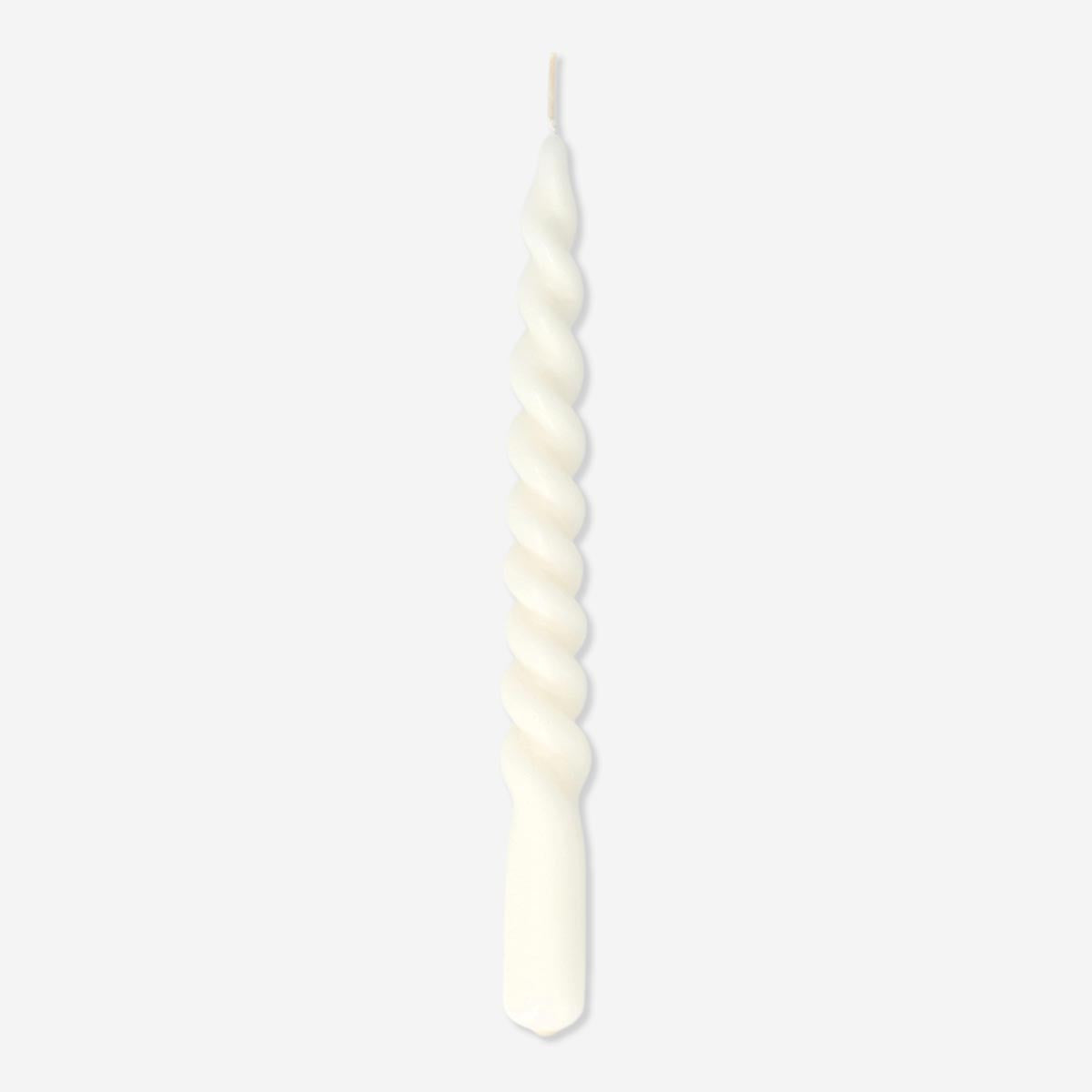 Twisted candle. 24 cm Home Flying Tiger Copenhagen 