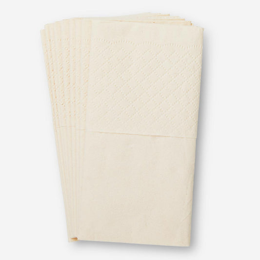 Ongebleekte papieren zakdoekjes