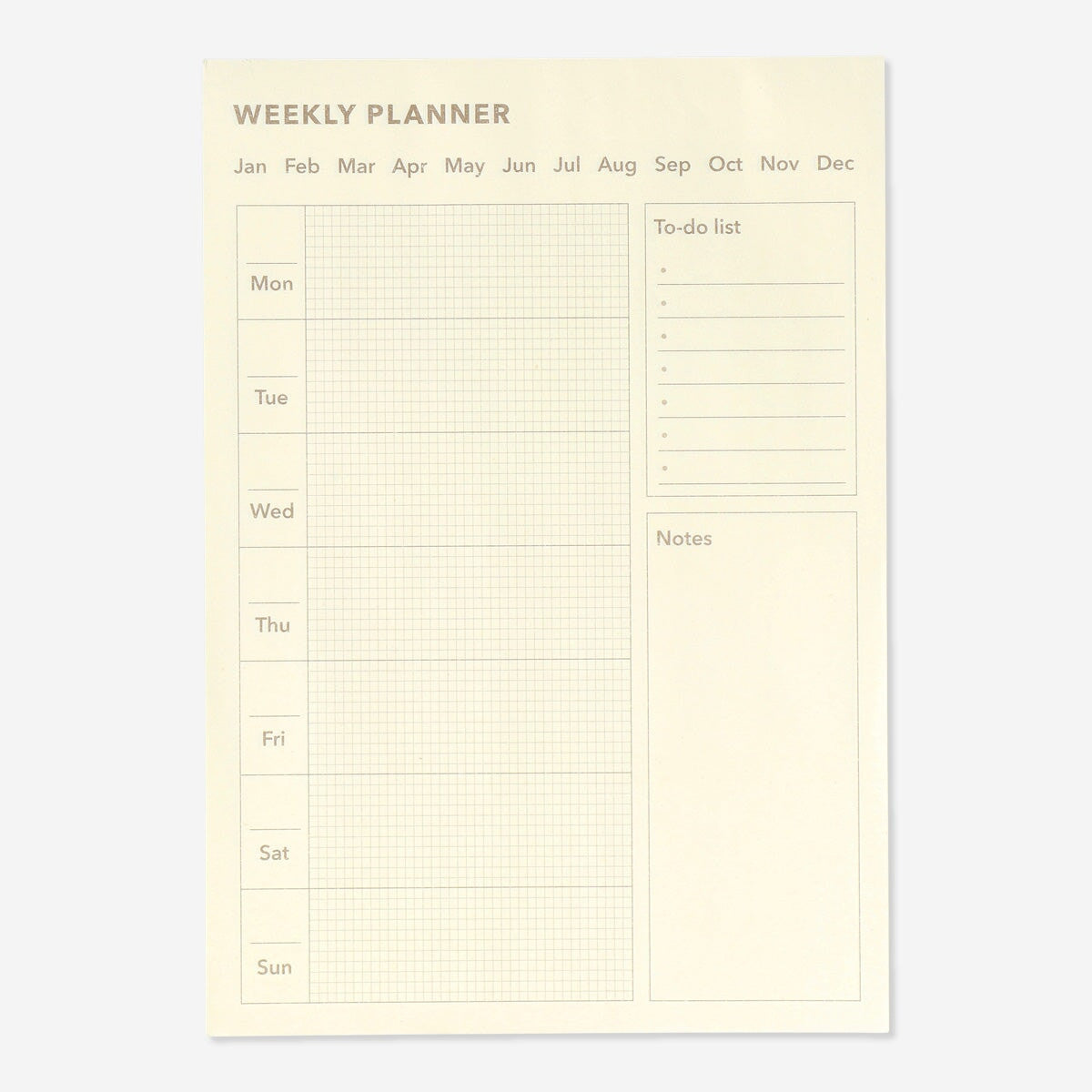 Weekly planner. A5 Office Flying Tiger Copenhagen 